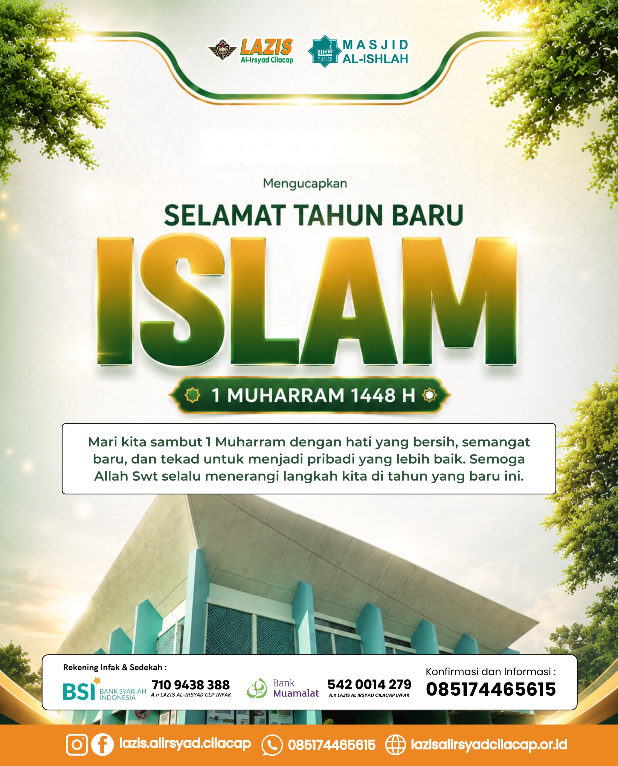 Selamat Tahun Baru Islam 1 Muharram 1448 H: Momentum Hijrah Menuju Pribadi yang Lebih Baik